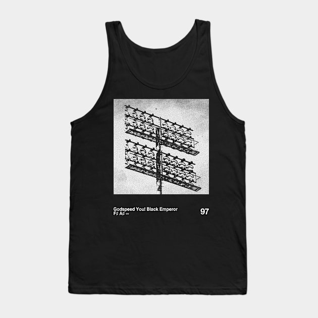 Godspeed You! Black Emperor || Vintage Pantone 80s Tank Top by solutesoltey